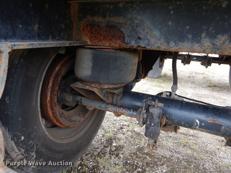 image for item DH8540 1996 Transcraft Eagle W2  flatbed trailer