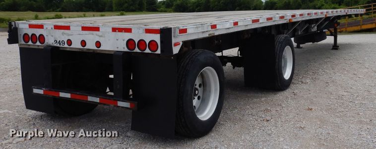 image for item DH8541 1996 Transcraft Eagle W2  flatbed trailer
