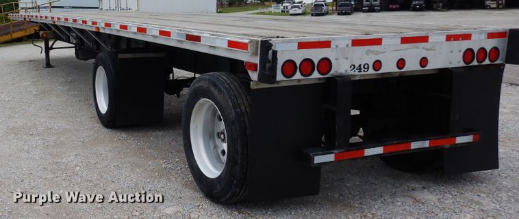 image for item DH8541 1996 Transcraft Eagle W2  flatbed trailer