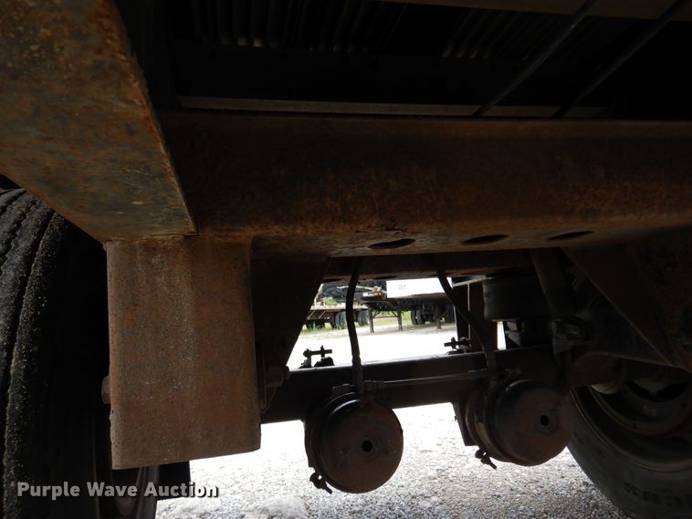 image for item DH8541 1996 Transcraft Eagle W2  flatbed trailer