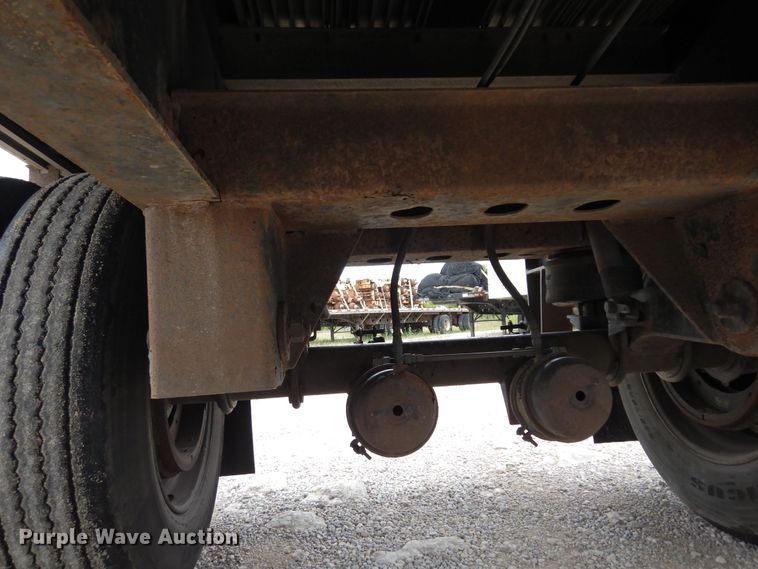 image for item DH8541 1996 Transcraft Eagle W2  flatbed trailer