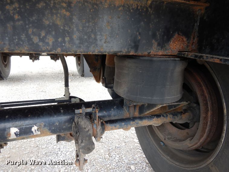 image for item DH8541 1996 Transcraft Eagle W2  flatbed trailer