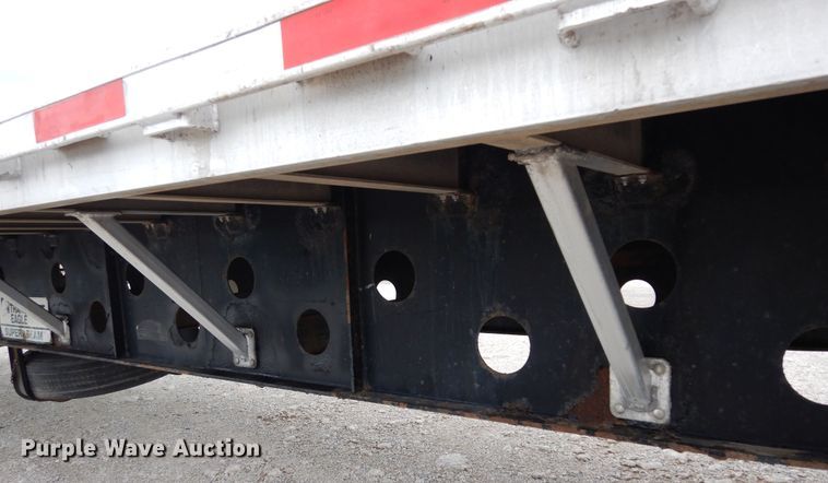 image for item DH8541 1996 Transcraft Eagle W2  flatbed trailer