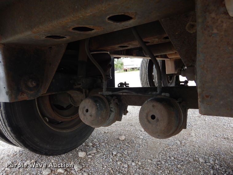 image for item DH8541 1996 Transcraft Eagle W2  flatbed trailer