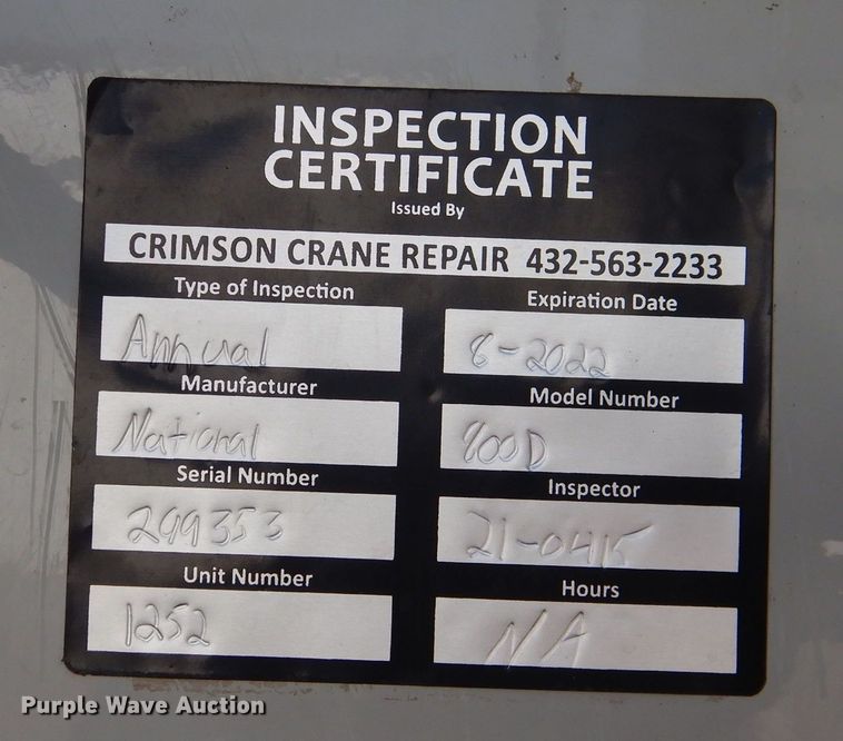 image for item DJ8964 2015 Peterbilt 365 crane truck