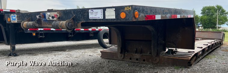 image for item DL4253 1996 Kalyn Siebert MRG-35T  lowboy equipment trailer