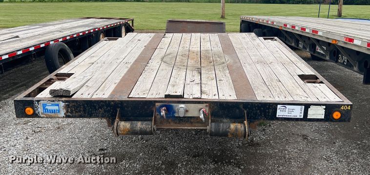 image for item DL4253 1996 Kalyn Siebert MRG-35T  lowboy equipment trailer
