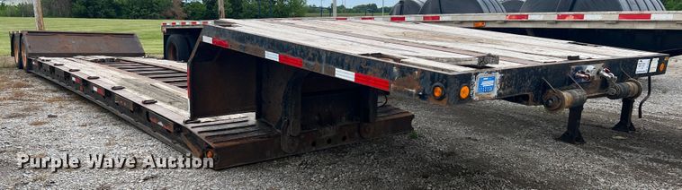 image for item DL4253 1996 Kalyn Siebert MRG-35T  lowboy equipment trailer