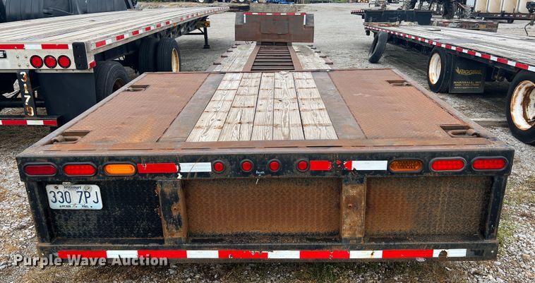image for item DL4253 1996 Kalyn Siebert MRG-35T  lowboy equipment trailer