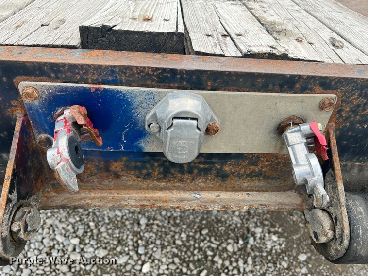 image for item DL4253 1996 Kalyn Siebert MRG-35T  lowboy equipment trailer