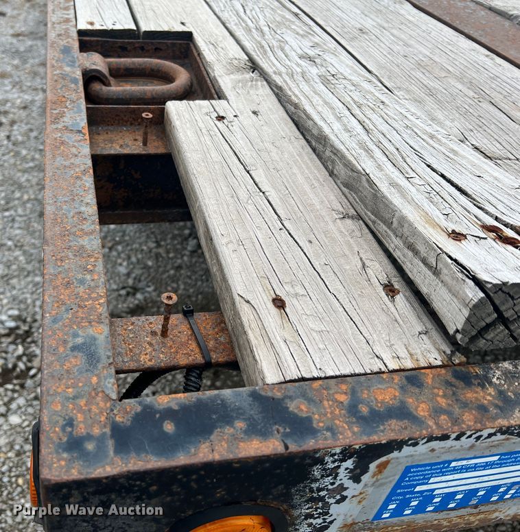 image for item DL4253 1996 Kalyn Siebert MRG-35T  lowboy equipment trailer