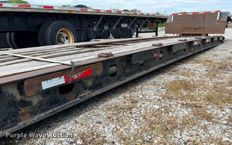 image for item DL4253 1996 Kalyn Siebert MRG-35T  lowboy equipment trailer