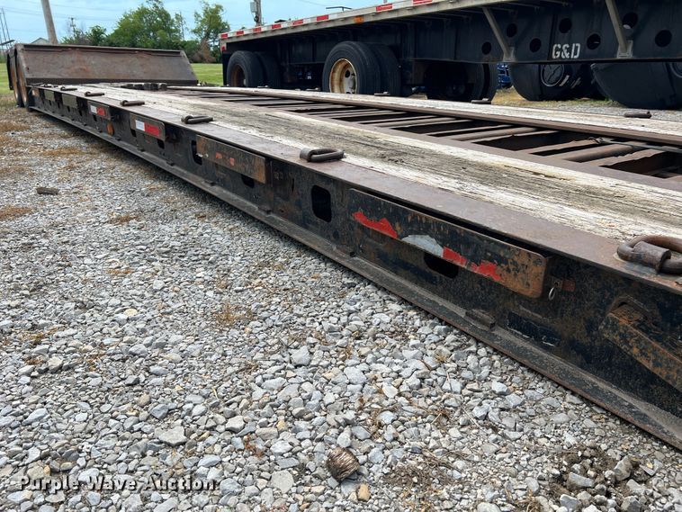 image for item DL4253 1996 Kalyn Siebert MRG-35T  lowboy equipment trailer