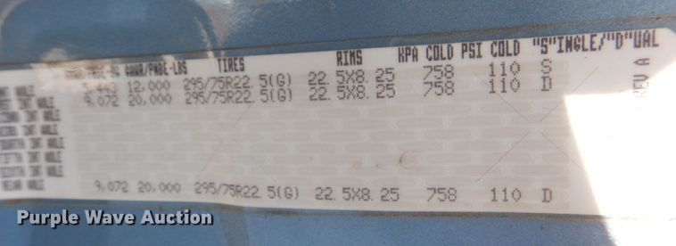 image for item DN7476 2012 Freightliner Cascadia  semi truck