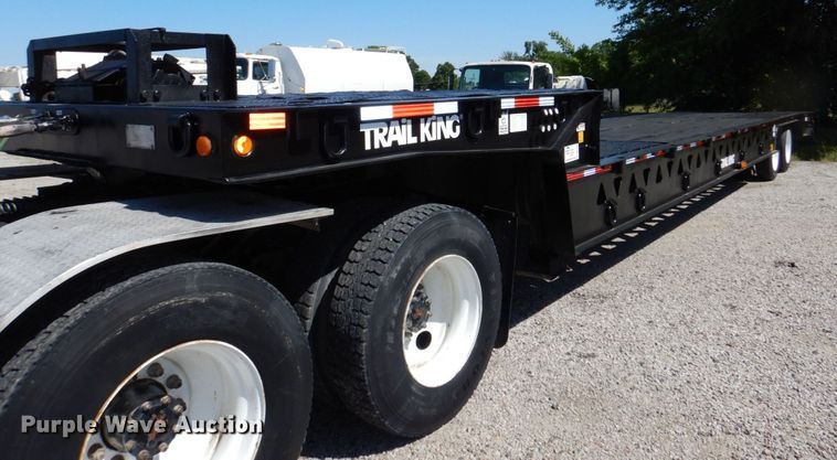 image for item DN7494 2000 Trail King TK70HT  drop deck equipment trailer