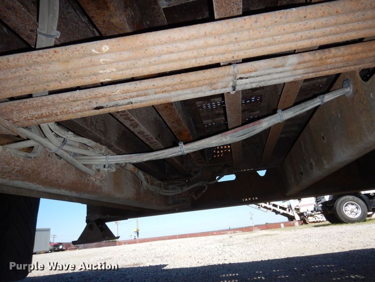 image for item DN7494 2000 Trail King TK70HT  drop deck equipment trailer