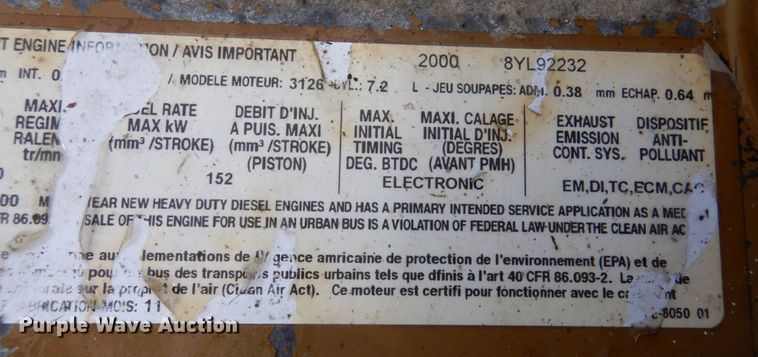 image for item DP5550 2001 Freightliner FL80  truck cab and chassis