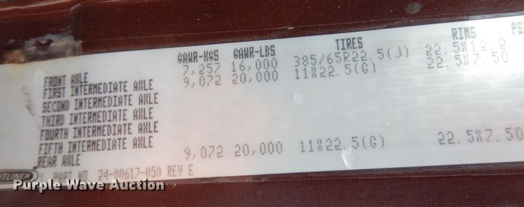 image for item DP5550 2001 Freightliner FL80  truck cab and chassis