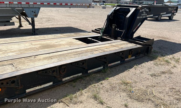 image for item DR1369 1999 Talbert T3DW-50SA-HR6-1-T1  lowboy equipment trailer