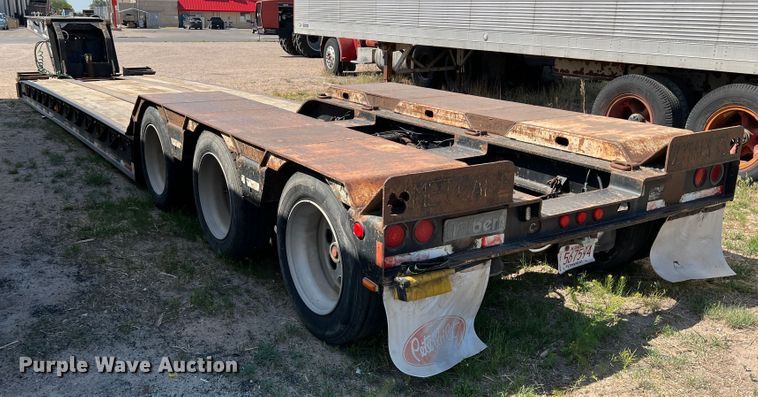 image for item DR1369 1999 Talbert T3DW-50SA-HR6-1-T1  lowboy equipment trailer