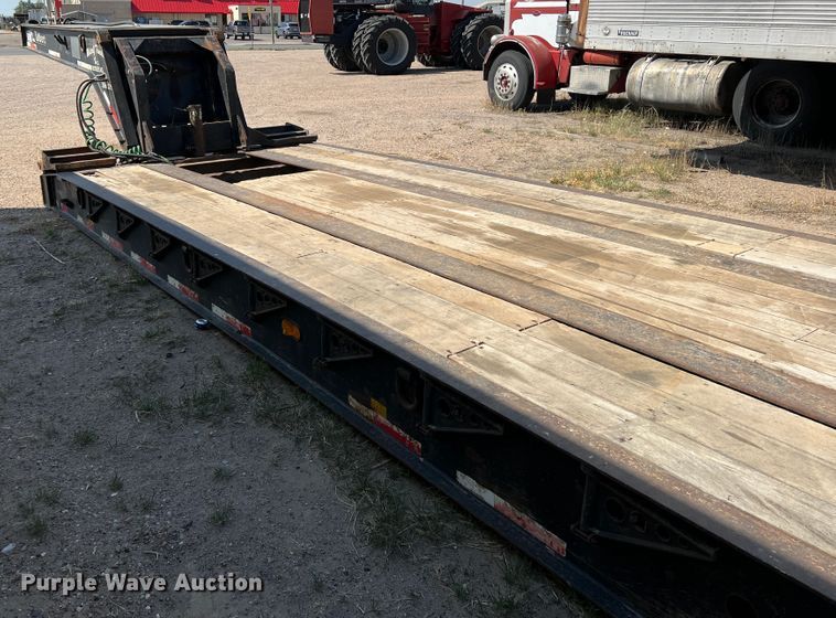 image for item DR1369 1999 Talbert T3DW-50SA-HR6-1-T1  lowboy equipment trailer