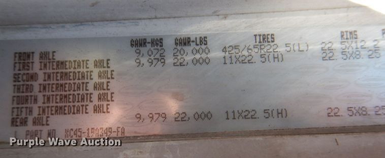 image for item DS8044 2002 Sterling Acterra  vacuum truck