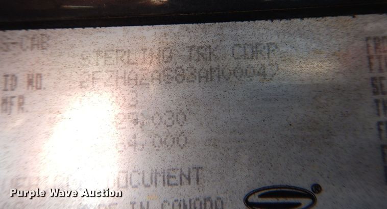 image for item DS8045 2003 Sterling Acterra  vacuum truck