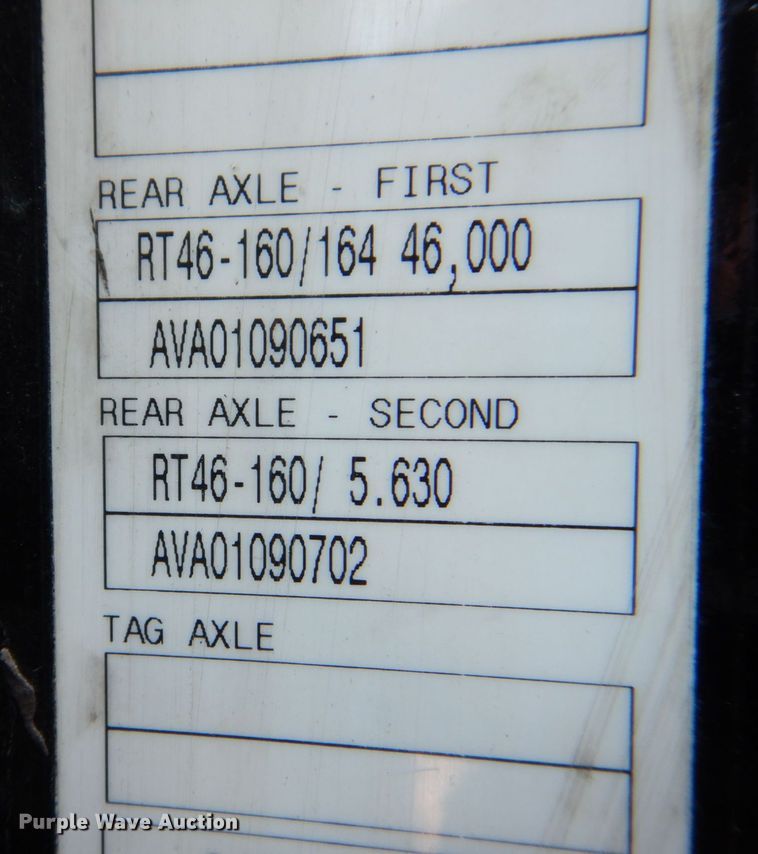 image for item DS8049 2002 Volvo VHD  vacuum truck