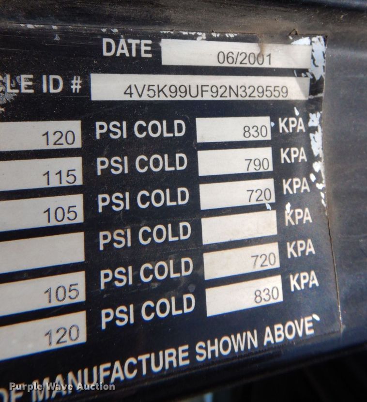 image for item DS8051 2002 Volvo VHD  vacuum truck