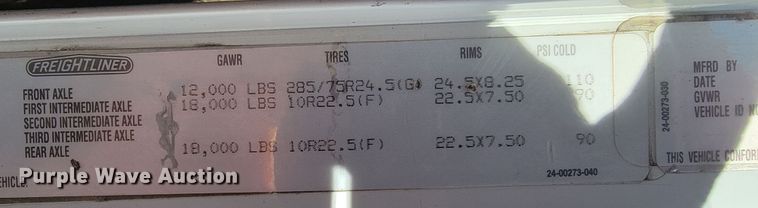 image for item JL9401 1993 Freightliner FLD  flatbed truck