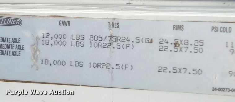 image for item JL9401 1993 Freightliner FLD  flatbed truck