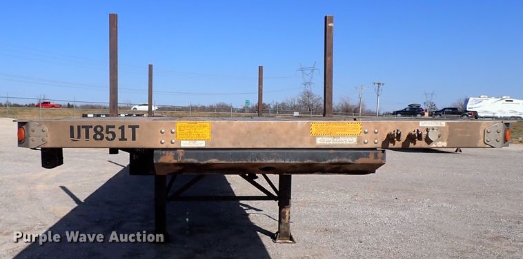 image for item JO9605 2012 Utility Trailers  flatbed trailer