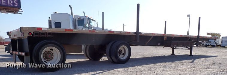 image for item JO9605 2012 Utility Trailers  flatbed trailer