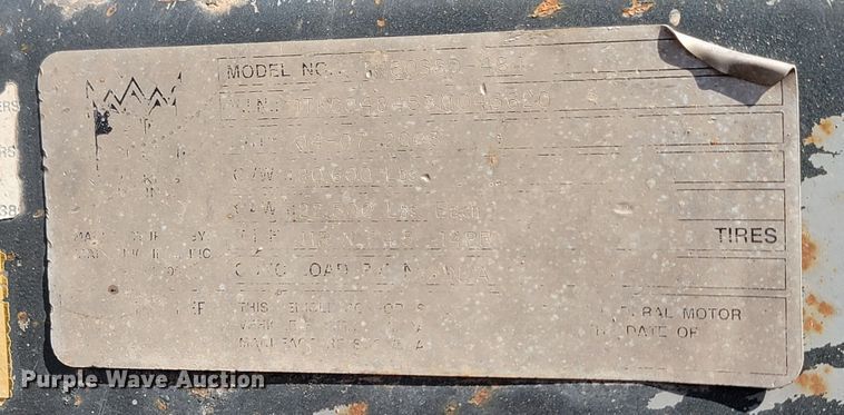 image for item KA9315 2003 Trail King TK60SSD-484  side dump trailer