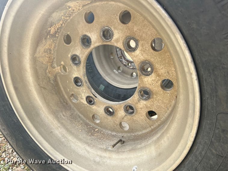 image for item KC9909 (4) Michelin 445/50R22.5 tires and wheels