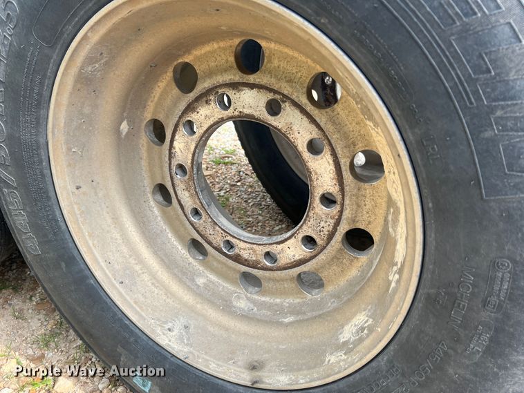image for item KC9909 (4) Michelin 445/50R22.5 tires and wheels