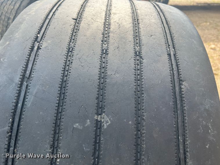 image for item KC9909 (4) Michelin 445/50R22.5 tires and wheels