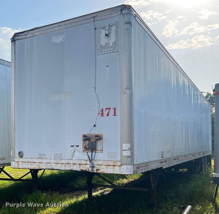 image for item KC9911 2000 Wabash  dry van trailer