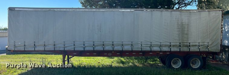 image for item KC9923 1983 Utility Trailers FS2CHE  side curtain trailer