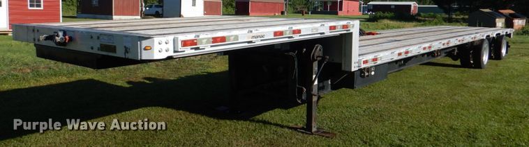 image for item KJ9907 2016 Manac 13253C0B1  drop deck trailer