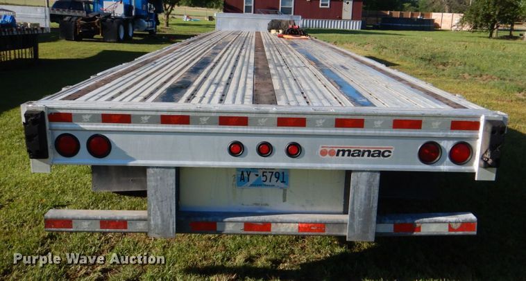 image for item KJ9907 2016 Manac 13253C0B1  drop deck trailer