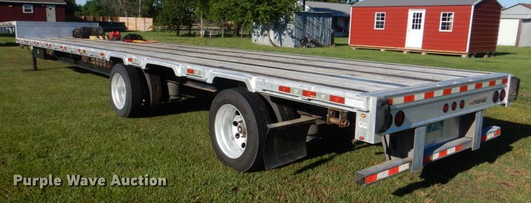 image for item KJ9907 2016 Manac 13253C0B1  drop deck trailer