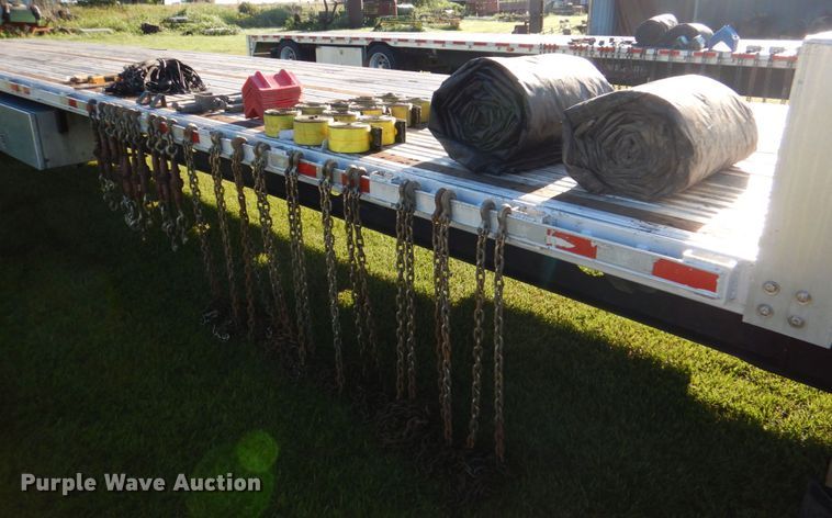 image for item KJ9907 2016 Manac 13253C0B1  drop deck trailer