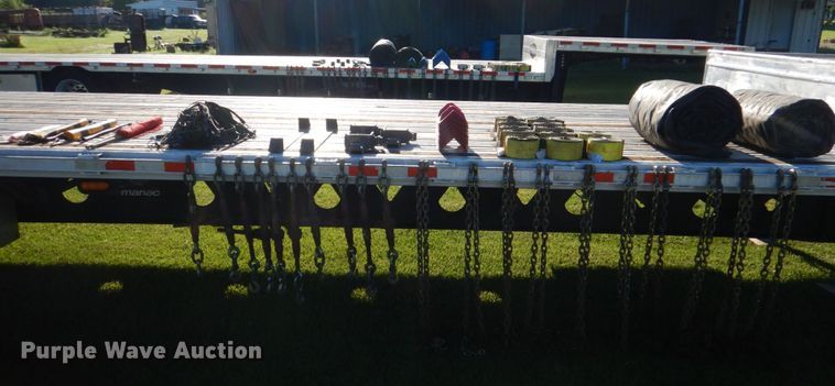 image for item KJ9907 2016 Manac 13253C0B1  drop deck trailer