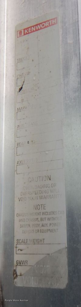 image for item KR9288 2006 Kenworth T600  semi truck