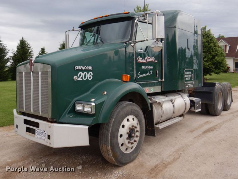 image for item KR9289 2007 Kenworth T800  semi truck