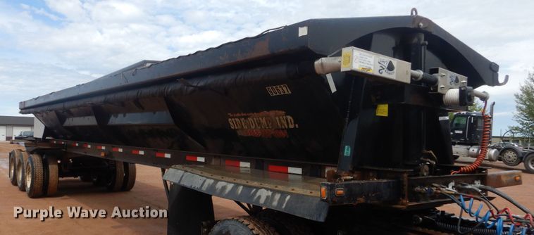 image for item KS9938 2006 Side Dump Industries DS42CCH1R2R11  side dump trailer