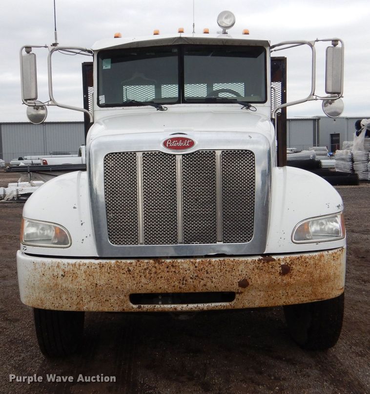 image for item LP9299 2008 Peterbilt 335  flatbed truck