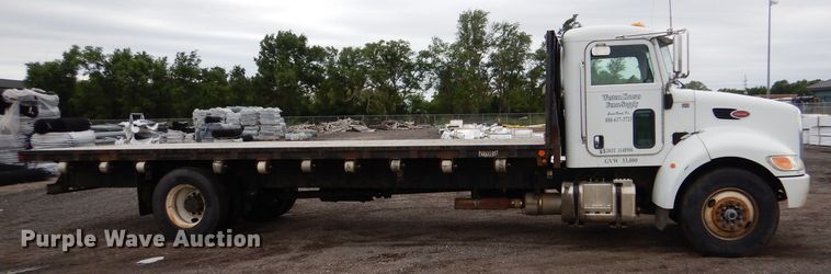 image for item LP9299 2008 Peterbilt 335  flatbed truck