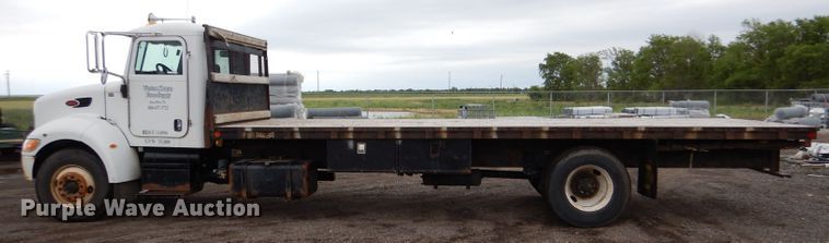 image for item LP9299 2008 Peterbilt 335  flatbed truck